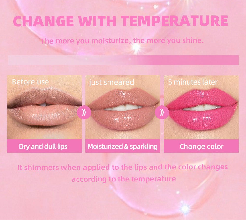 Hydrating Color-Changing Shimmer Lip Gloss