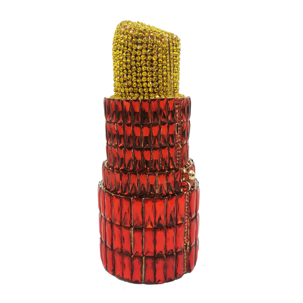 Diamond 3D elegant Lipstick Clutch Purse
