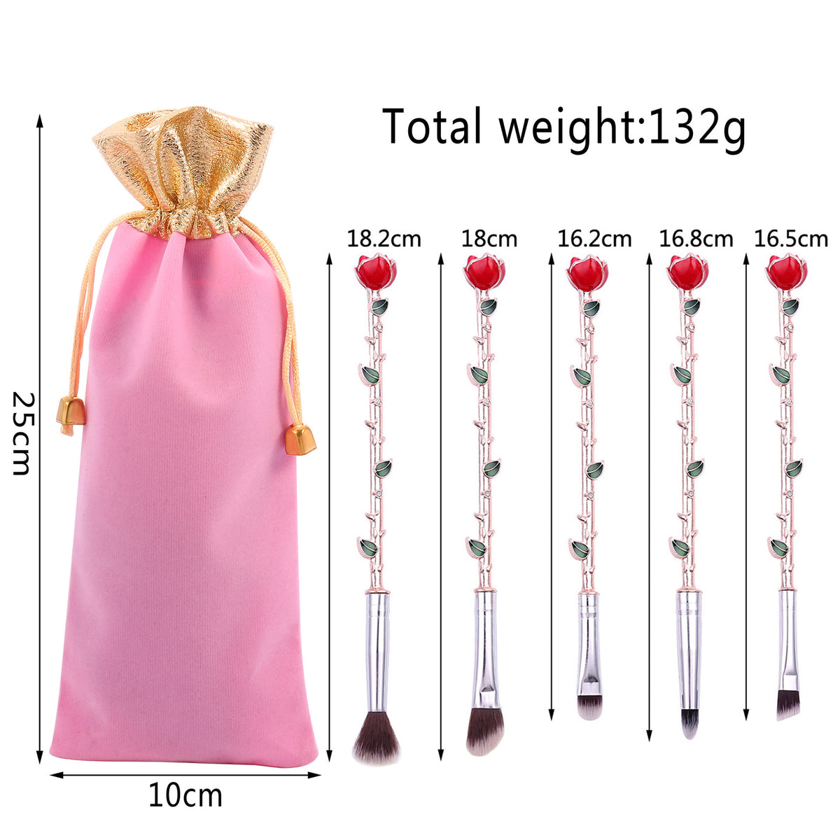 Rose Makeup Brush Little Prince Around Beauty and the Beast Valentine's Day Gift