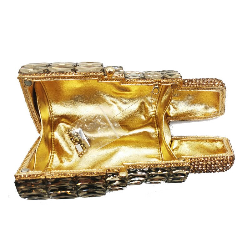 Diamond 3D elegant Lipstick Clutch Purse