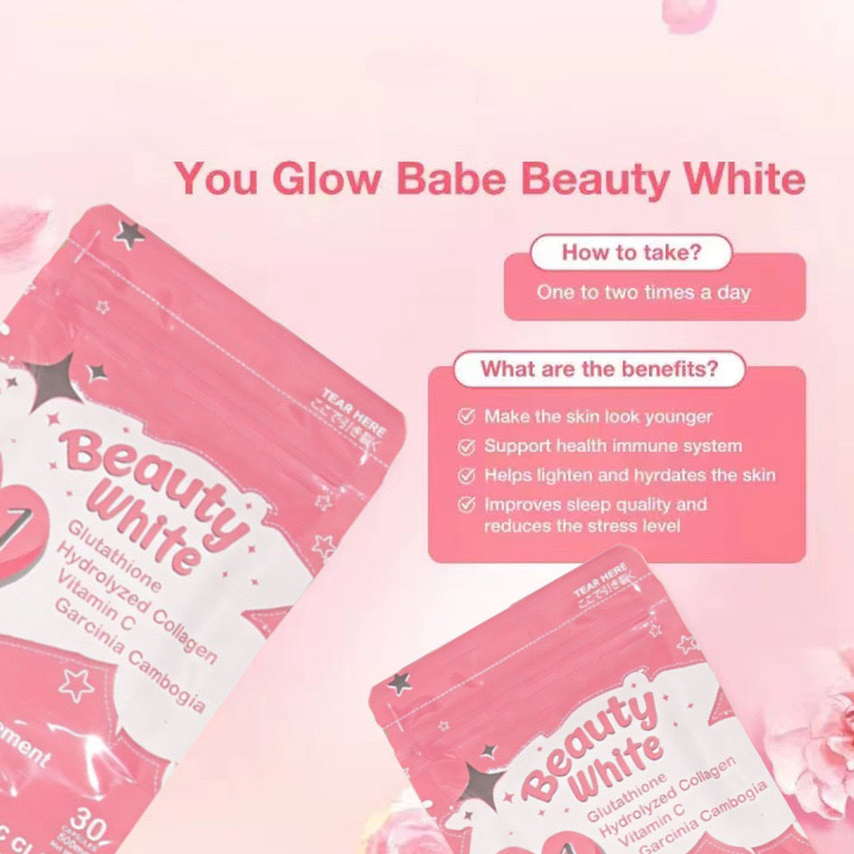 Beauty White Capsule 4in1 Glutathione Collagen