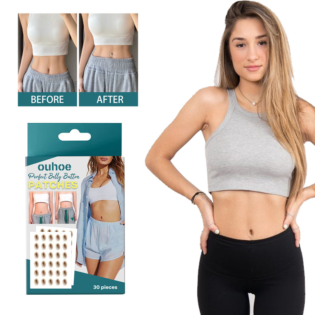 Shaped-up Belly Button Sticker