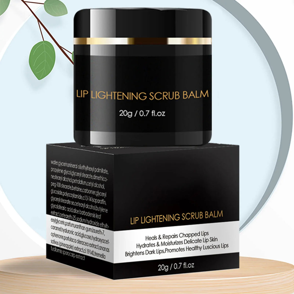 Dark Lip Scrub & Moisturizer
