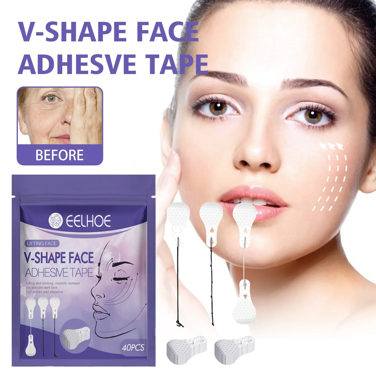 V-Shaped Face Lifting Patches