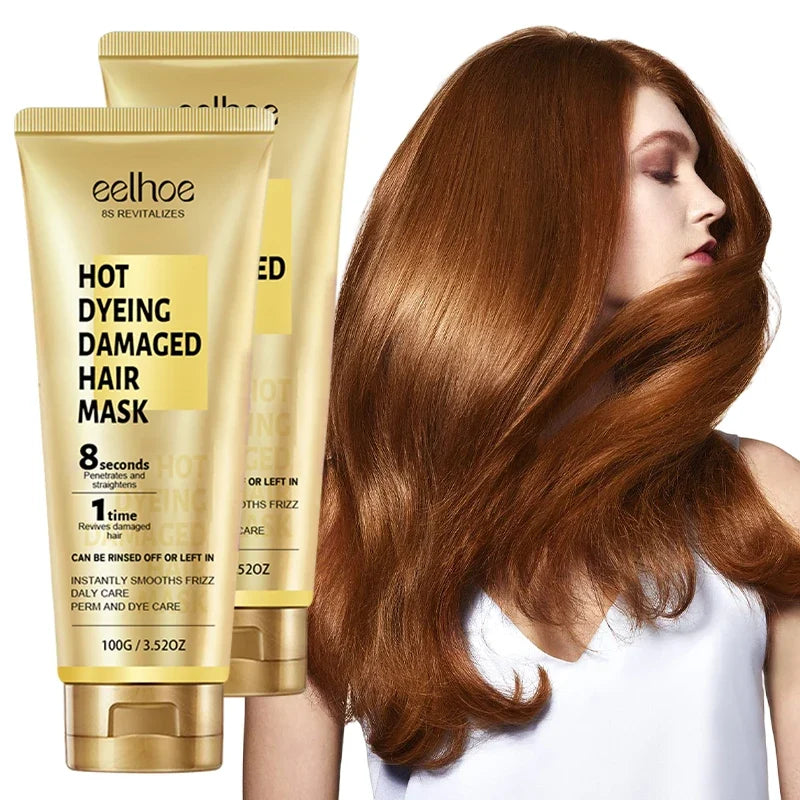 Keratin Hair Mask for Fast Frizz Repair and Nourishment