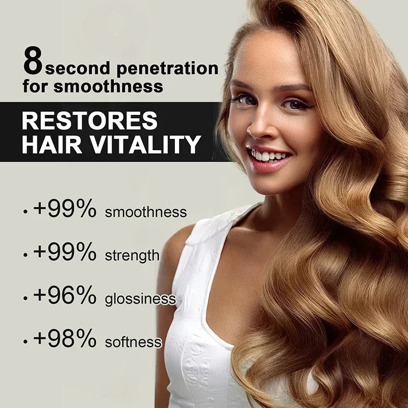 Keratin Hair Mask for Fast Frizz Repair and Nourishment