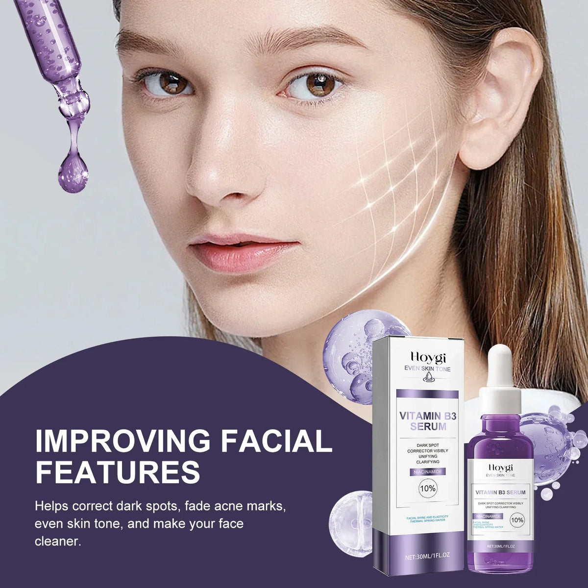 Niacinamide Serum for Dark Spots and Brightening