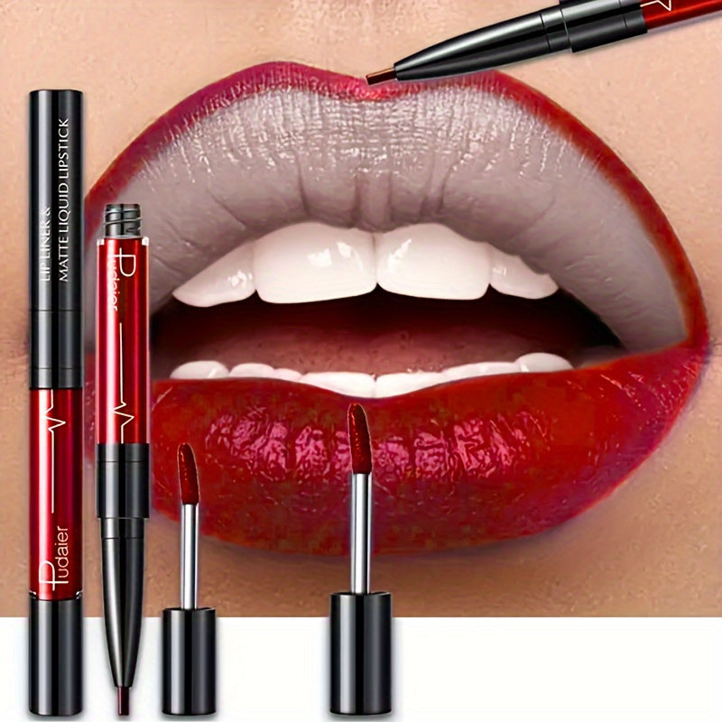 Pudaier's 16-Color Lipstick Set