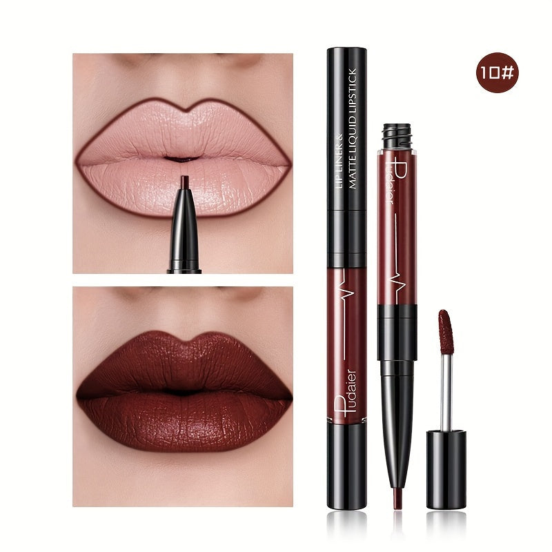 Pudaier's 16-Color Lipstick Set