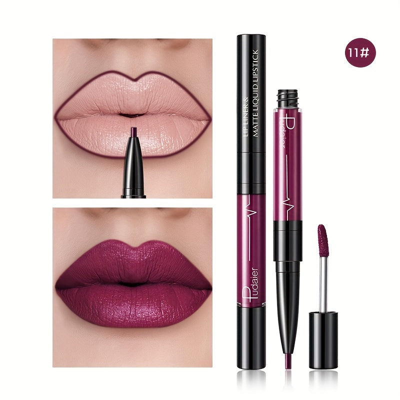 Pudaier's 16-Color Lipstick Set