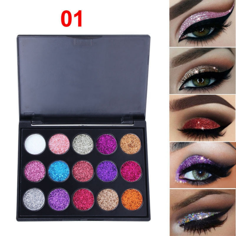 Shimmering Diamond Eyeshadow Palette